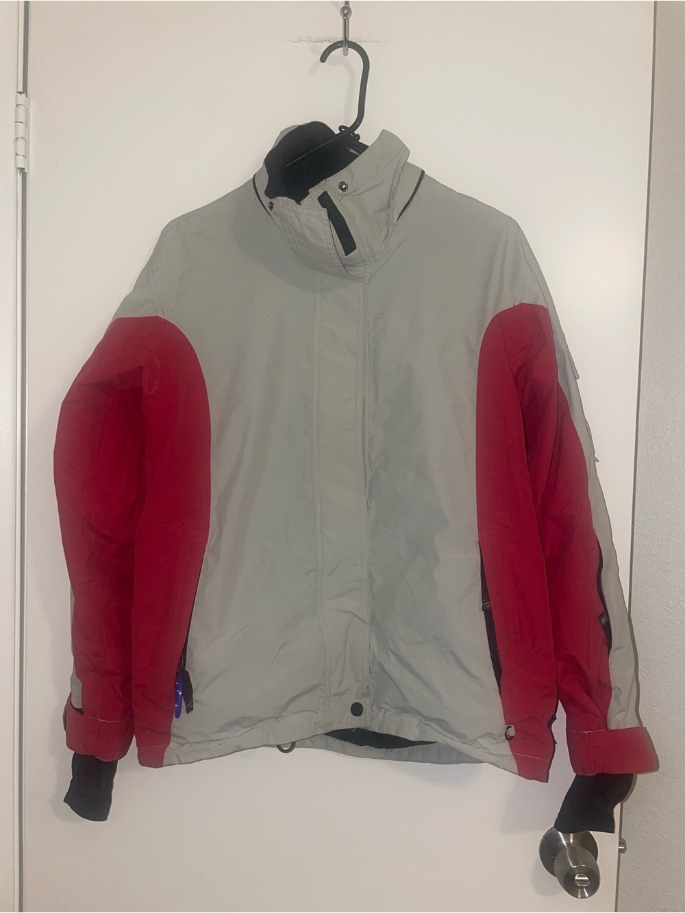 Colorblock K2 outerwear jacket